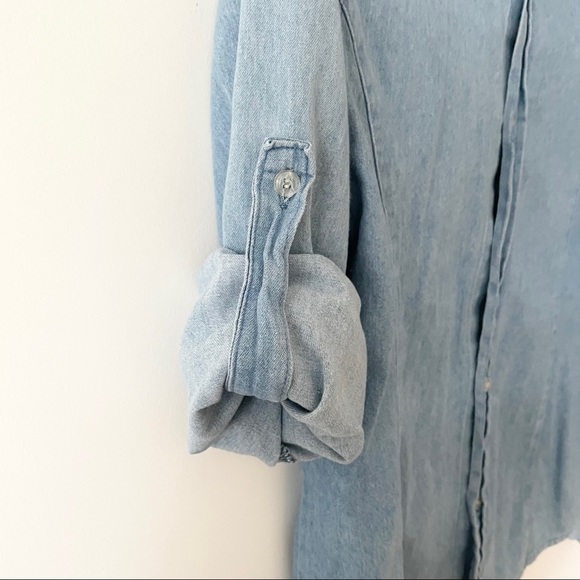 💙 Vintage Denim Long Sleeve Top - Picture 8 of 12